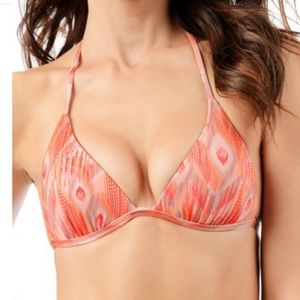 Voda Swim MIRACLE PUSH-UP Bikini Top w/ 24kt gold